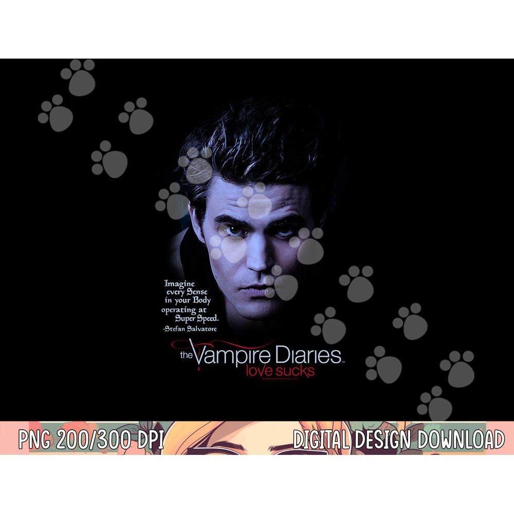 Vampire Diaries Stefan Sense Your Body Longsleeve T Shirt Long Sleeve png, sublimation .jpg