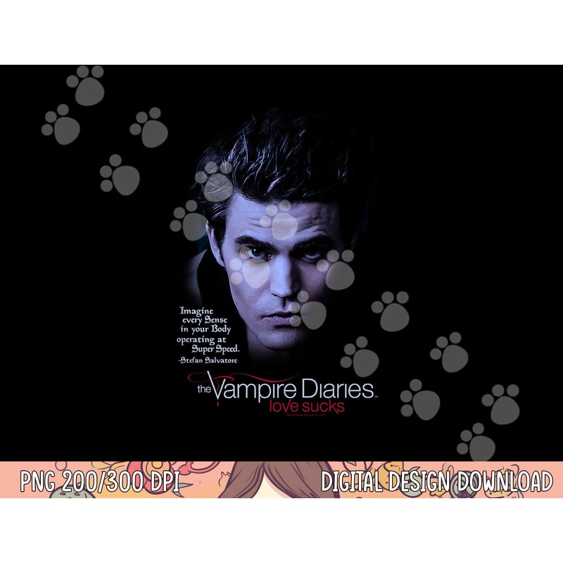 Vampire Diaries Stefan Sense Your Body Longsleeve T Shirt Long Sleeve png, sublimation .jpg