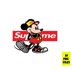 supreme minie mouse png, supreme logo png, minie mouse pn, disney supreme png, supreme, disney png, ai digital file