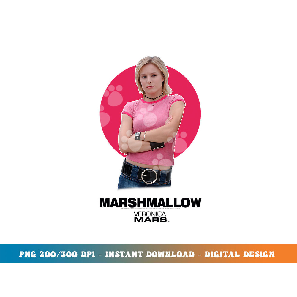 Veronica Mars Marshmallow png, sublimation.jpg