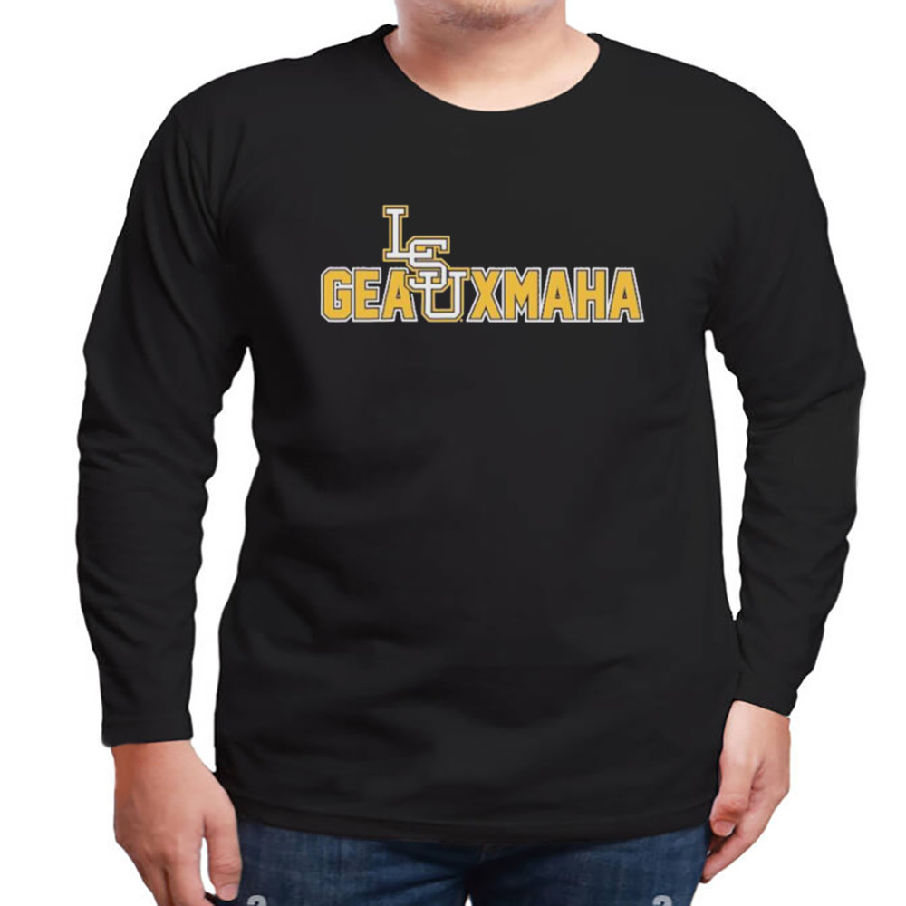 Louisiana State University Geauxmaha Shirt, Unisex Clothing Shirt For Men Women, Graphic Design, Unisex Shirt