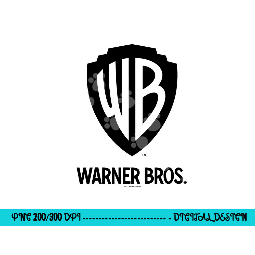 Warner Brothers WB Blue Logo C2 png, sublimation .jpg