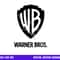 Warner Brothers WB Blue Logo C2 png, sublimation .jpg