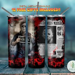 horror movie tumbler, horror movie skinny tumbler, horror movie 20oz skinny tumbler, sinister cinematography tumbler