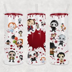 horror movie tumbler, horror movie skinny tumbler, horror movie 20oz skinny tumbler, sinister secrets tumbler