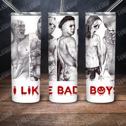 horror movie tumbler, horror movie skinny tumbler, horror movie 20oz skinny tumbler, sinister spectacles tumbler