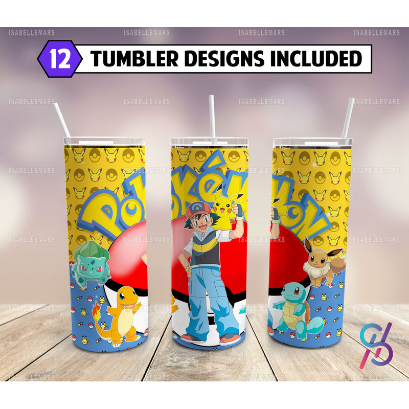 Cartoon Skinny Tumbler 20 oz Sublimation Design PNG - Movie Character Tumbler Straight and Tapered PNG-63.jpg