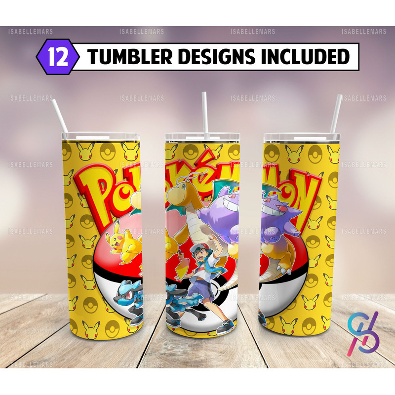 Cartoon Skinny Tumbler 20 oz Sublimation Design PNG - Movie Character Tumbler Straight and Tapered PNG-67.jpg