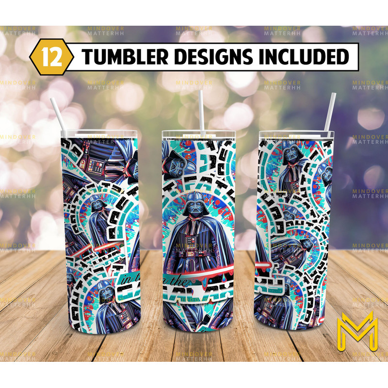 Cartoon Skinny Tumbler 20 oz Sublimation Design PNG - Movie Character Tumbler Straight and Tapered PNG-72.jpg