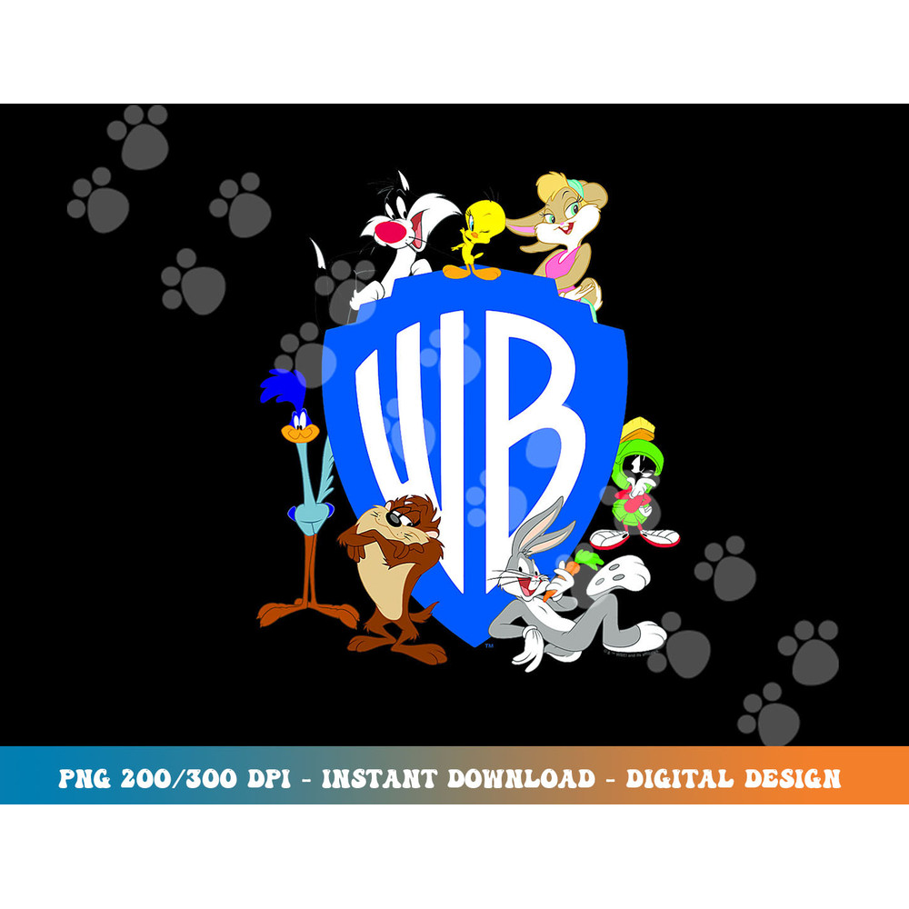 WB100 Looney Tunes Classic Warner Bros. Logo png, sublimation.jpg