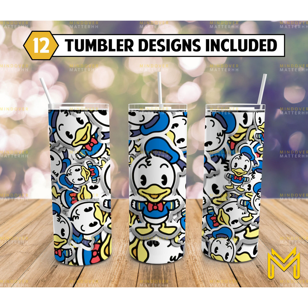 Cartoon Skinny Tumbler 20 oz Sublimation Design PNG - Movie Character Tumbler Straight and Tapered PNG-82.jpg
