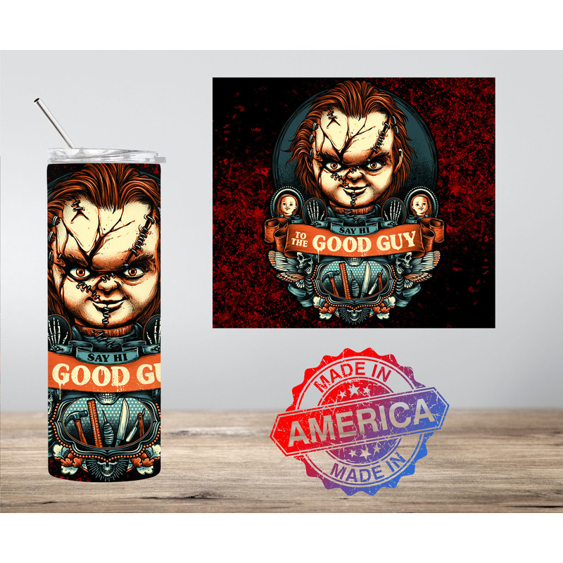 Playtime Nightmare Chucky Strikes Again, 20oz skinny tumbler, 30oz skinny tumbler.jpg