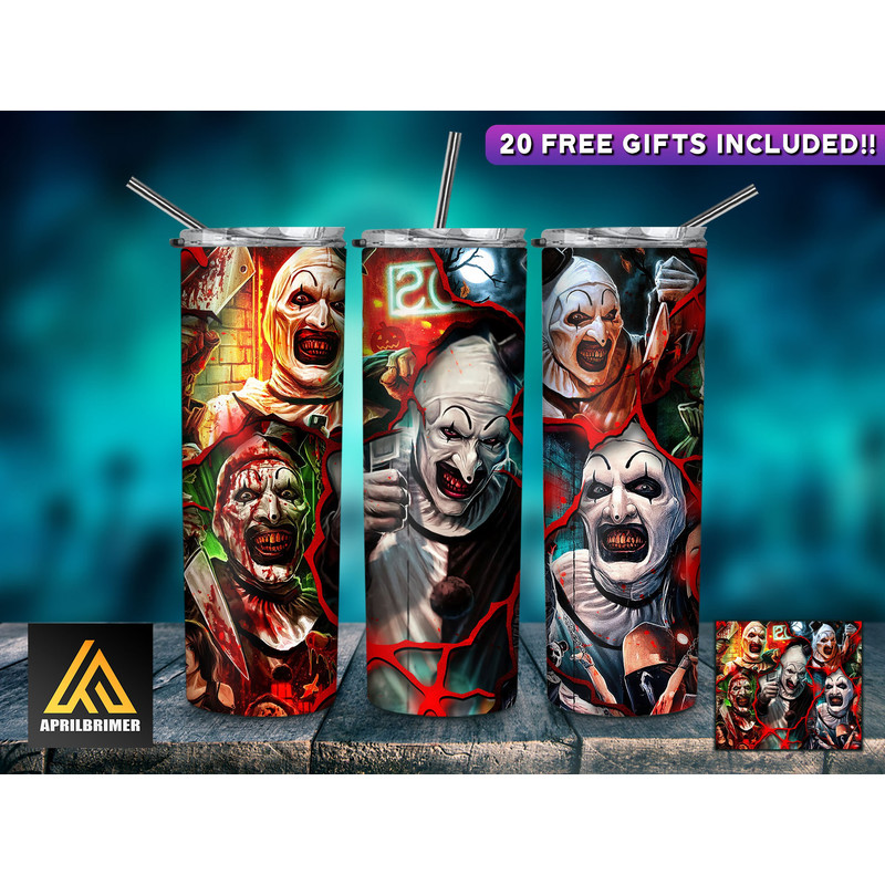 The Chucky Legacy Haunting Horrors, 20oz skinny tumbler, 30oz skinny tumbler.jpg