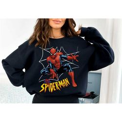spider-man sweatshirt, universal studios sweatshirt, marvel sweatshirt, marvel shirt, spiderman shirt, miles morales shi