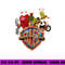 WB100 Looney Tunes Trouble Makers Warner Bros. Logo  png, sublimation .jpg