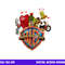 WB100 Looney Tunes Trouble Makers Warner Bros. Logo png, sublimation .jpg