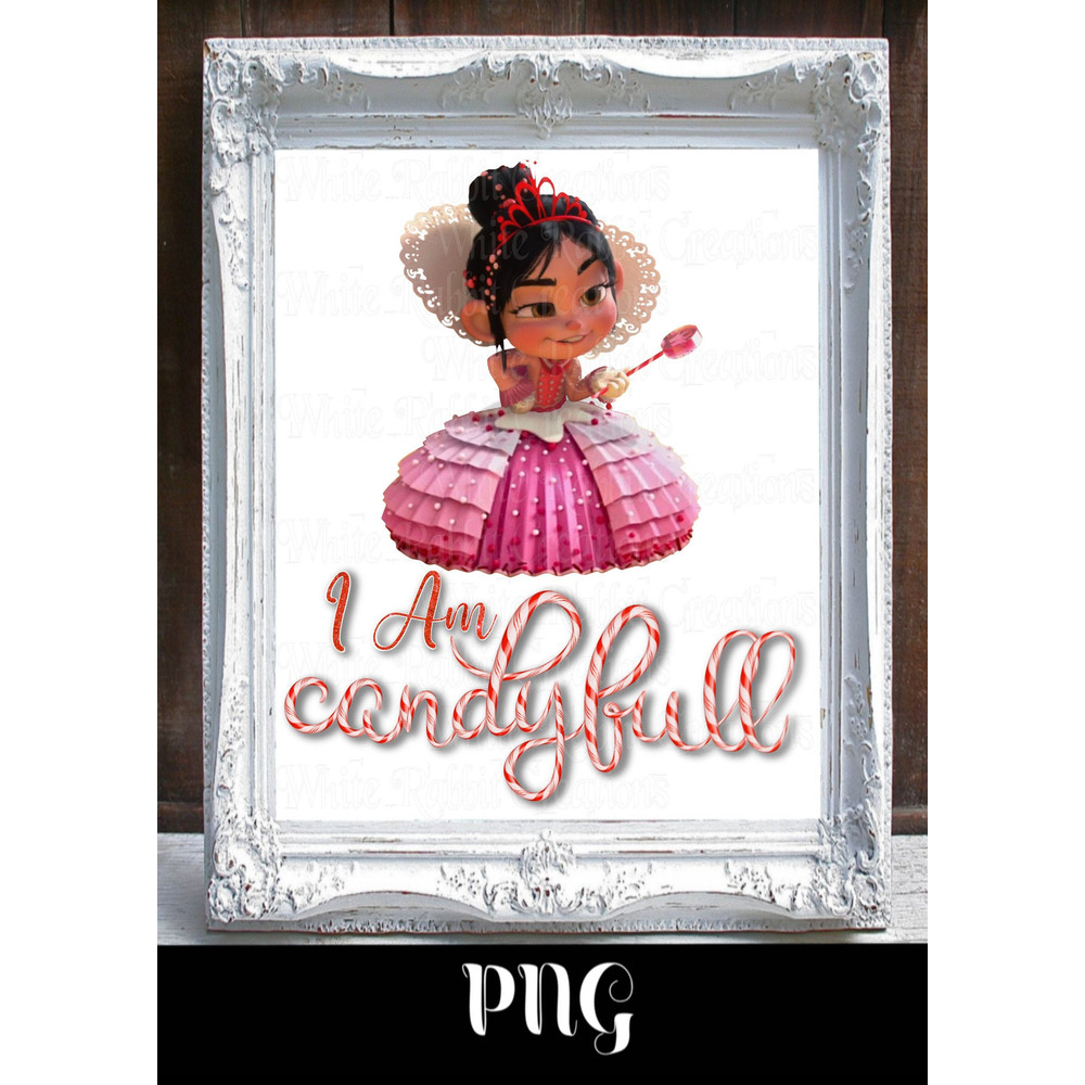 I Am CandyFull - Vanellope von Schweetz - Wreck It Ralph - PNG Image.jpg