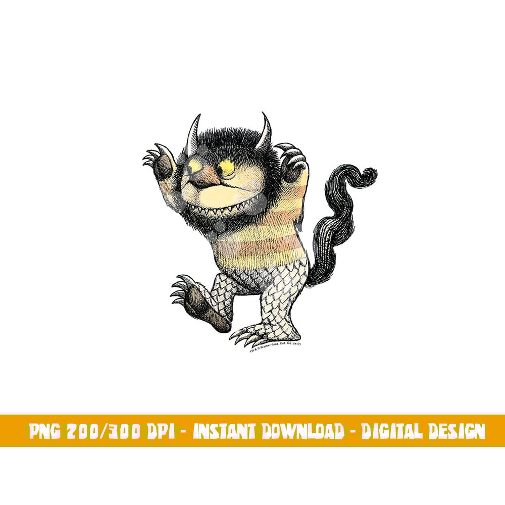 Where the Wild Things Are Carol png, sublimation .jpg