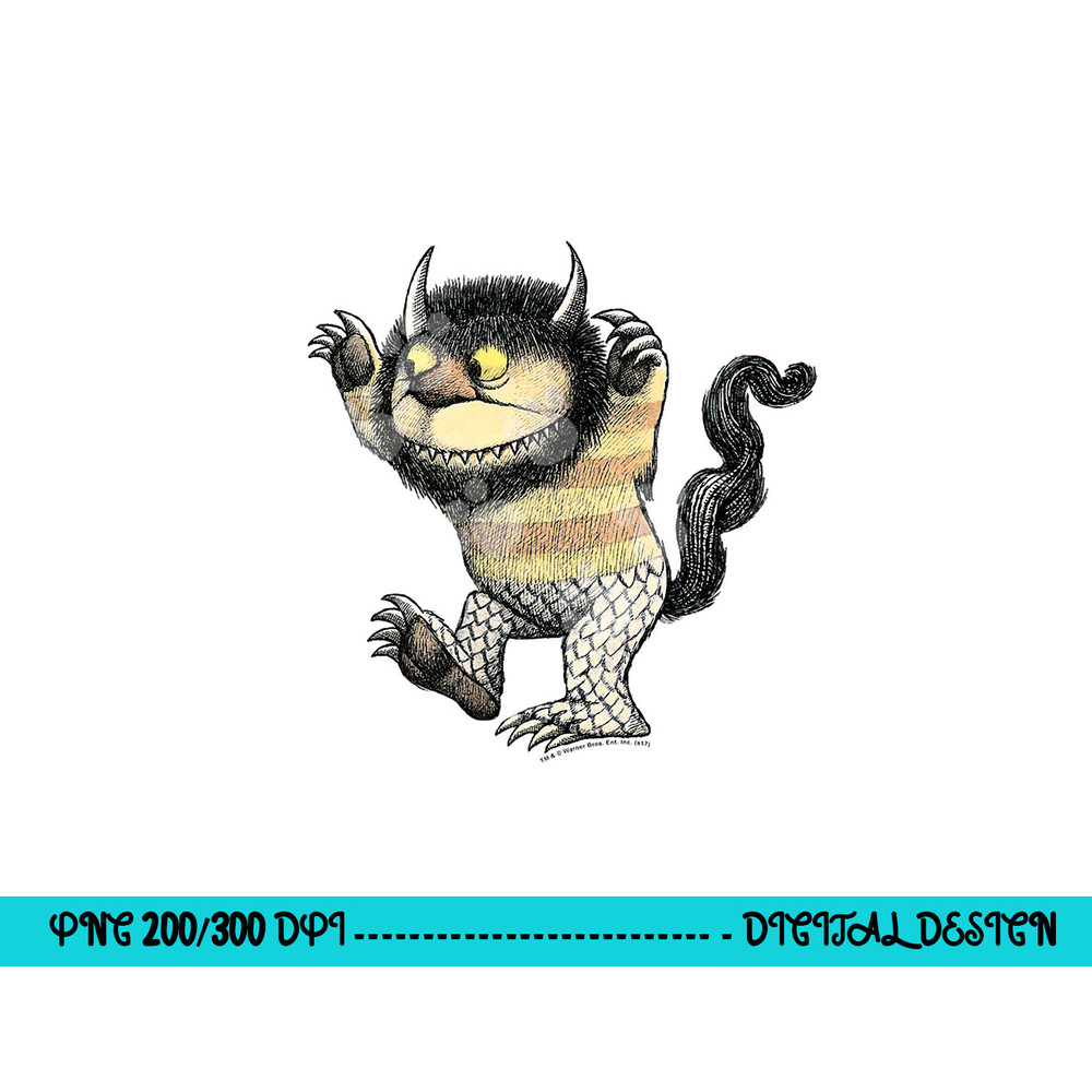 Where the Wild Things Are Carol png, sublimation .jpg