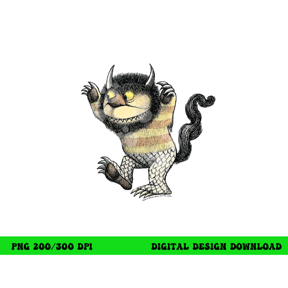 Where the Wild Things Are Carol  png, sublimation .jpg
