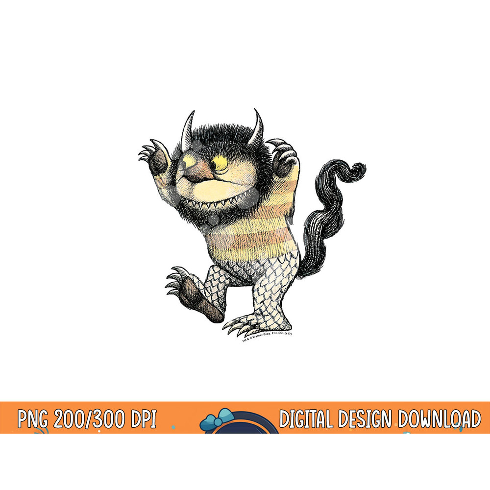 Where the Wild Things Are Carol  png, sublimation .jpg