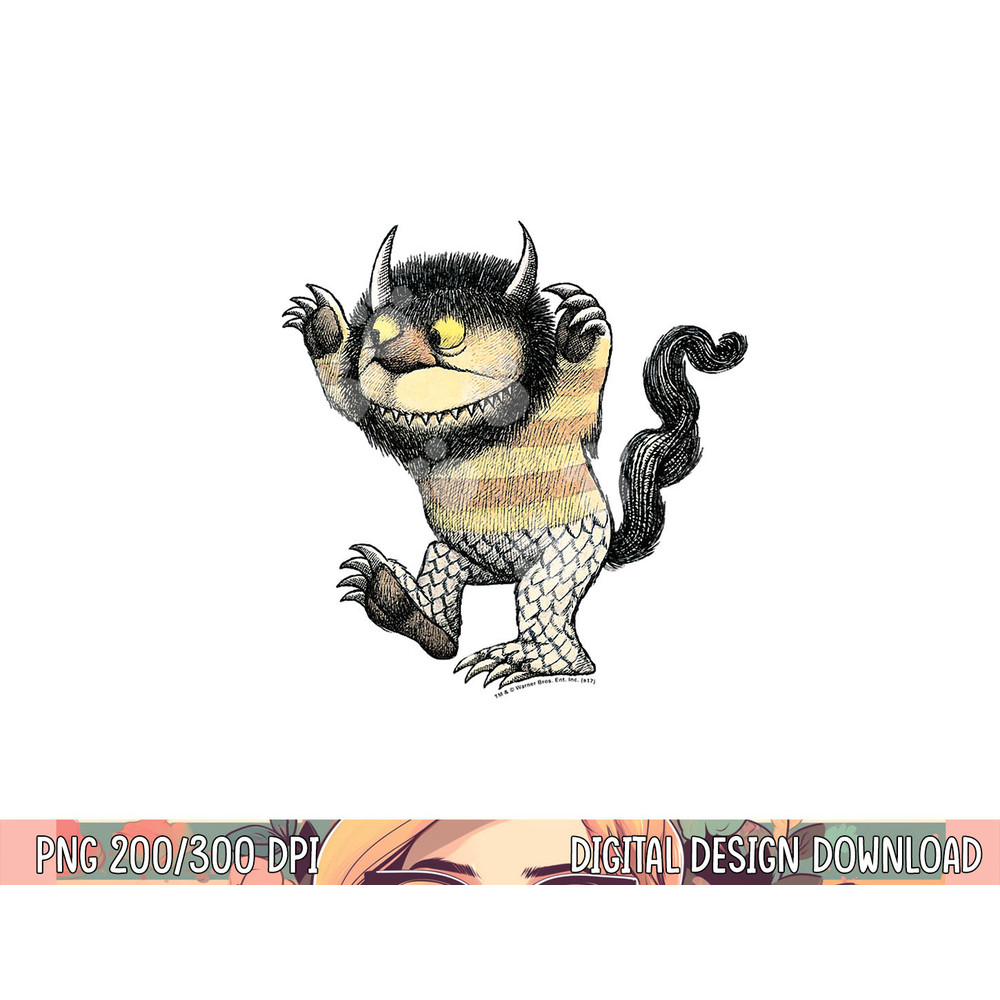 Where the Wild Things Are Carol png, sublimation .jpg