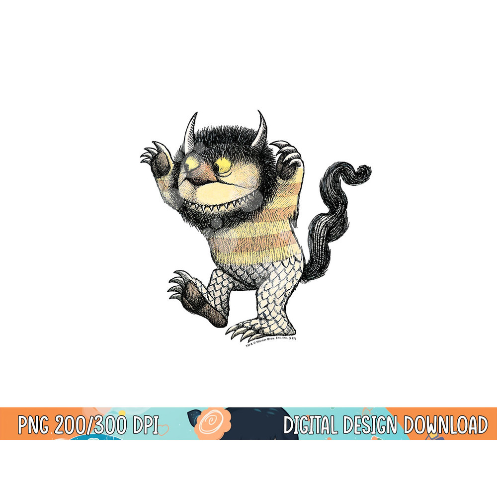 Where the Wild Things Are Carol  png, sublimation .jpg