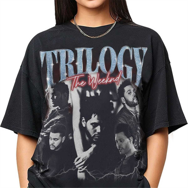 The Weeknd Merch T-Shirt - Music Starboy After Hours, Trilog - Inspire  Uplift