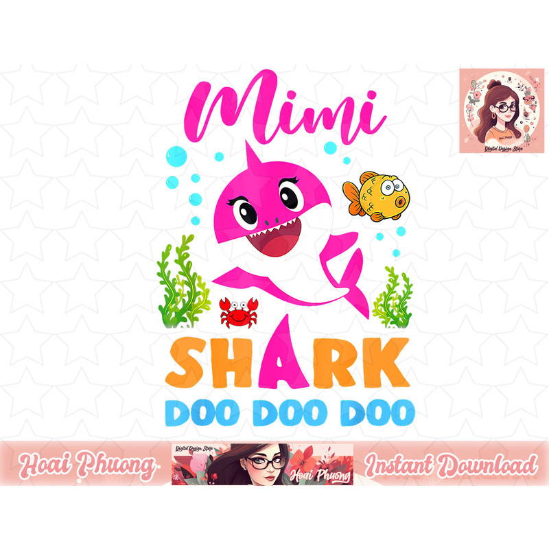 Shark Shirt Birthday Christmas Mimi Shirt Mimi Lover Family png, instant download.jpg