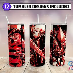 elm street chronicles freddy's dark reign, 20oz skinny tumbler, 30oz skinny tumbler