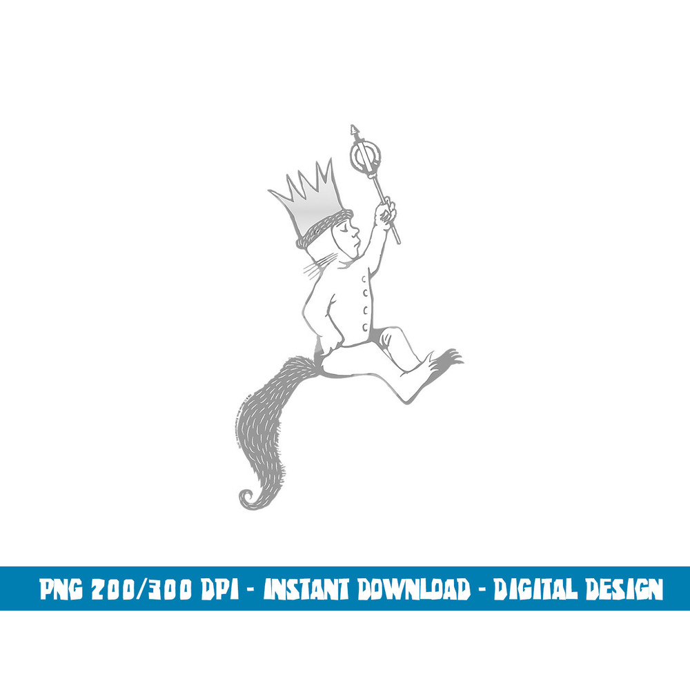 Where the Wild Things Are King Max  png, sublimation .jpg