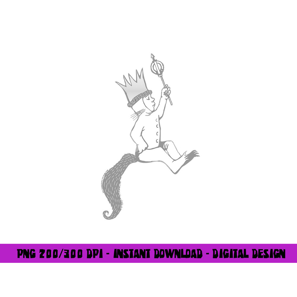 Where the Wild Things Are King Max  png, sublimation .jpg