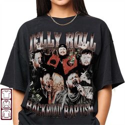 jelly roll 90s vintage shirt, jelly roll bootleg shirt, jelly roll tee, backroad baptism shirt, backroad baptism tee, ba