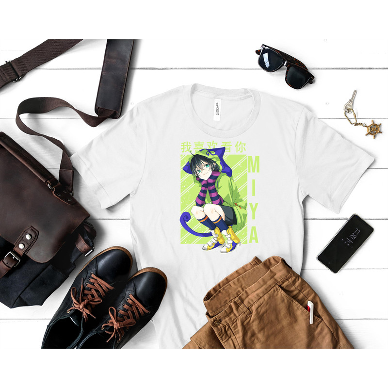 sk8 the infinity - miya - anime Essential T-Shirt 84_White_White.jpg