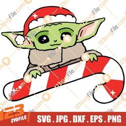 Baby Yoda Christmas SVG, Christmas SVG, Star Wars SVG, Christmas Star Wars SVG