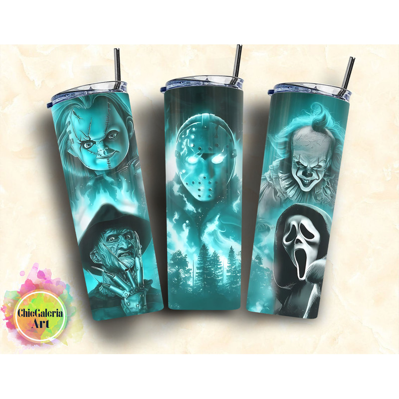 Sleepless Nights Freddy's Deadly Claws, 20oz skinny tumbler, 30oz skinny tumbler.jpg