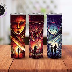 the haunting shadow freddy's sinister grasp, 20oz skinny tumbler, 30oz skinny tumbler