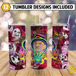 the nightmare's legacy freddy's sinister grip, 20oz skinny tumbler, 30oz skinny tumbler