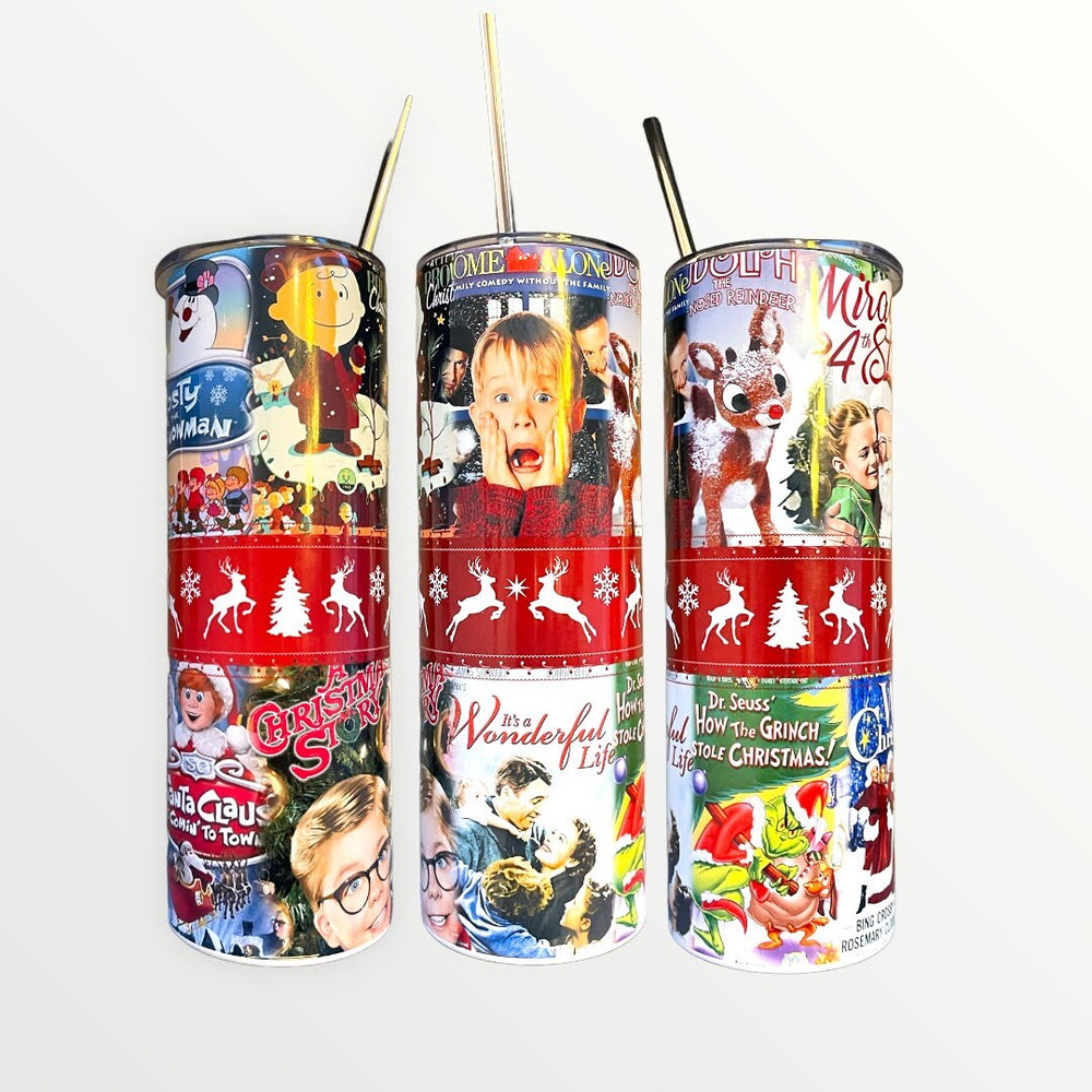 Christmas Movie Tumble,Christmas Movie Skinny Tumble,Christmas Movie Magical Festive Reels Tumbler.png