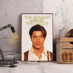 the mummy poster, movie poster, film poster, wall art, wall decor, prints, home decor, reign of the mummy wall decor