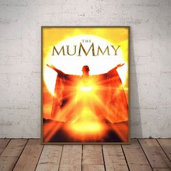 the mummy poster, movie poster, film poster, wall art, wall decor, prints, home decor, cursed in eternity poster