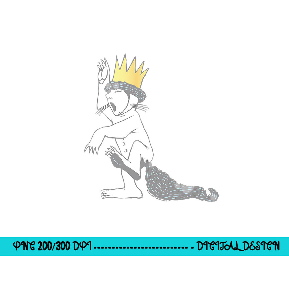 Where the Wild Things Are Max Roar png, sublimation .jpg