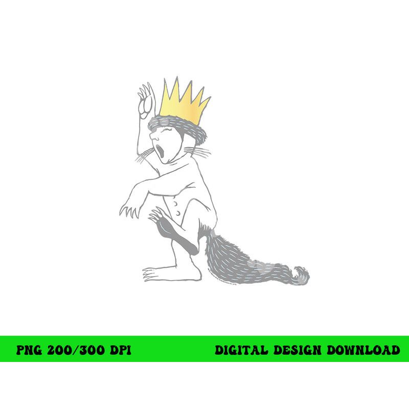Where the Wild Things Are Max Roar  png, sublimation .jpg