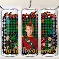 christmas movie tumble,christmas movie skinny tumble,christmas movie vibrant holiday tumbler