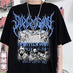 suicideboy black metal merch, suicideboy black metal shirt, whole lotta grey black metal merch, whole lotta grey black m