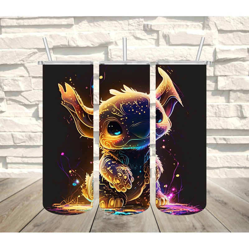 Stitch Ecstasy Tumbler, Stitch Tumbler, Stitch 20oz Skinny Tumbler, Stitch 30oz Skinny Tumbler.png