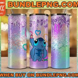 stitch essence tumbler, stitch tumbler, stitch 20oz skinny tumbler, stitch 30oz skinny tumbler