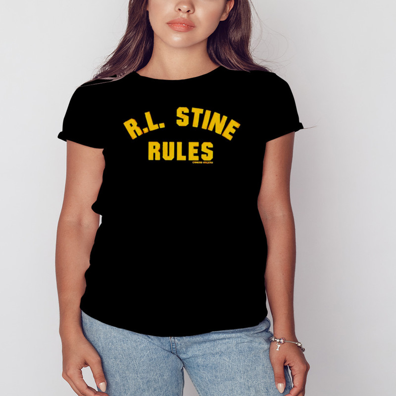 Rl Stine Rules Goosebumps Shirt, Unisex Clothing, Shirt For Men Women, Graphic Design, Unisex Shirt