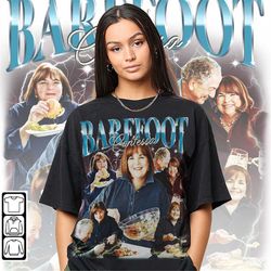 ina garten merch t-shirt, barefoot contessa t-shirt, food network cooking chef meme t-shirt - ina garten the barefoot co