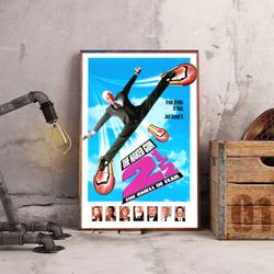 the naked gun poster, movie poster, film poster, wall art, wall decor, prints, home decor, unforgettable comic mayhem